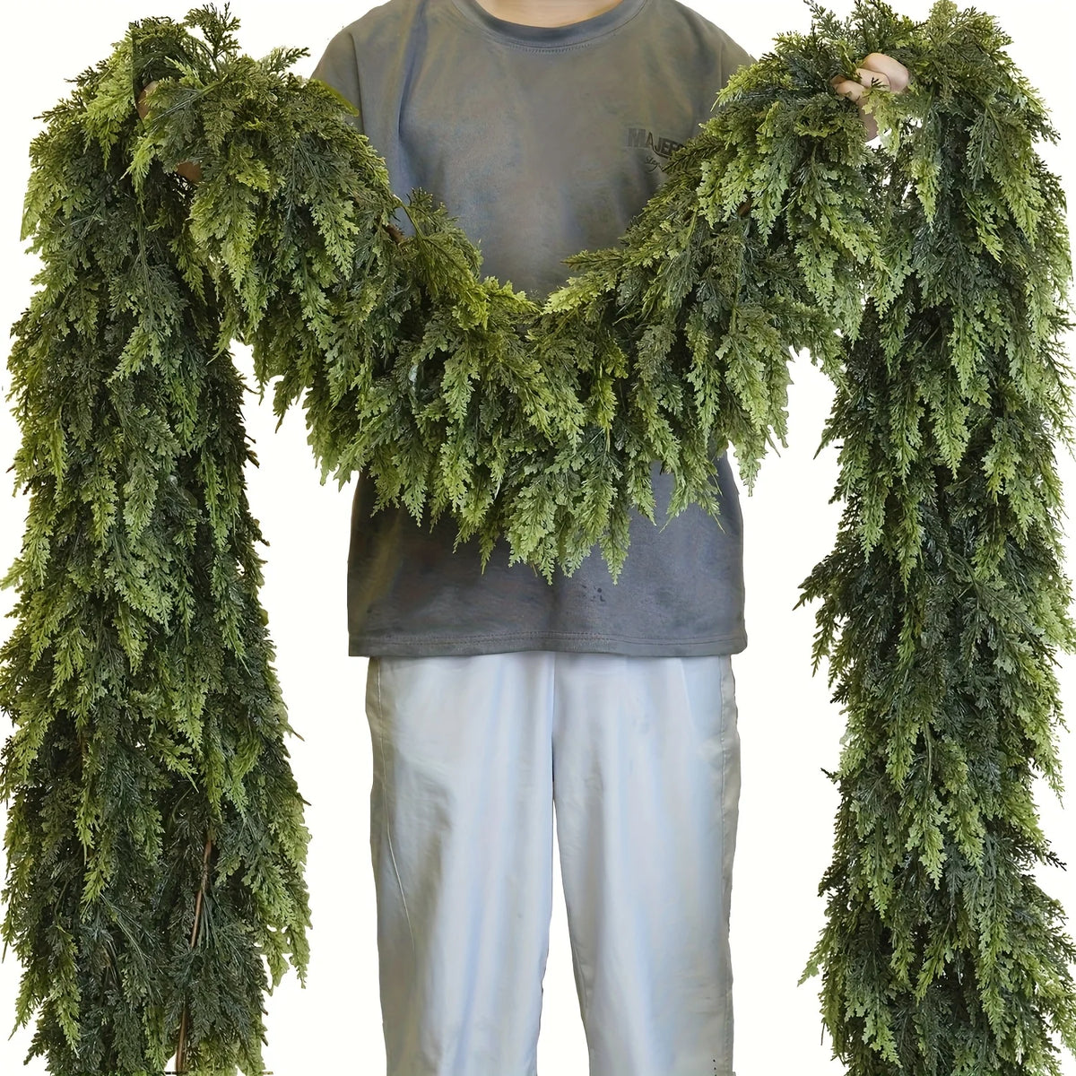 Cedar Garland Artificial Pine