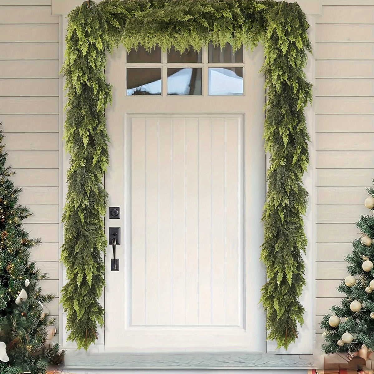 Cedar Garland Artificial Pine