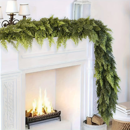 Cedar Garland Artificial Pine